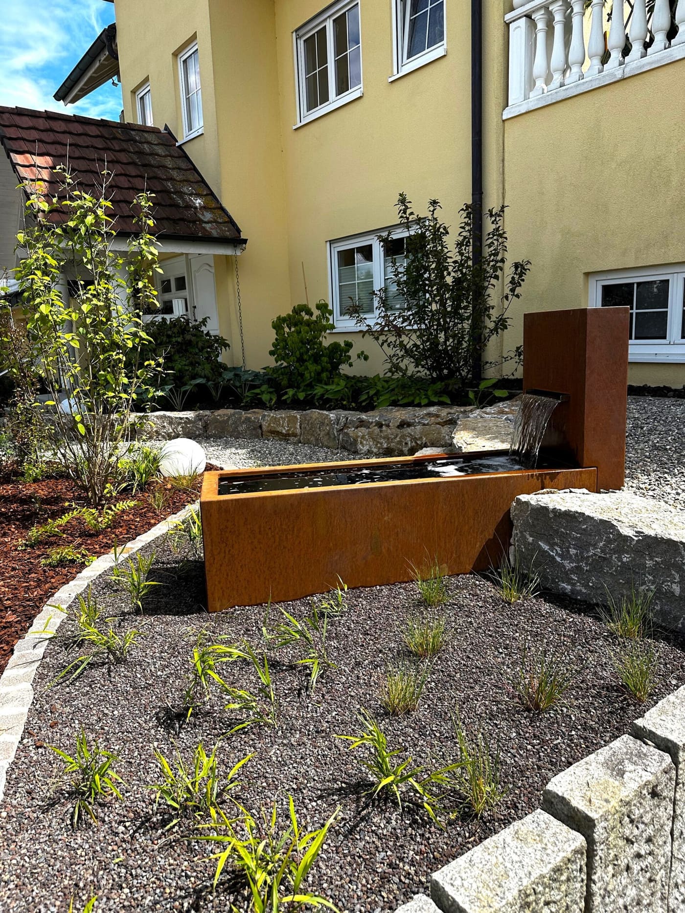 Brunnen im Garten