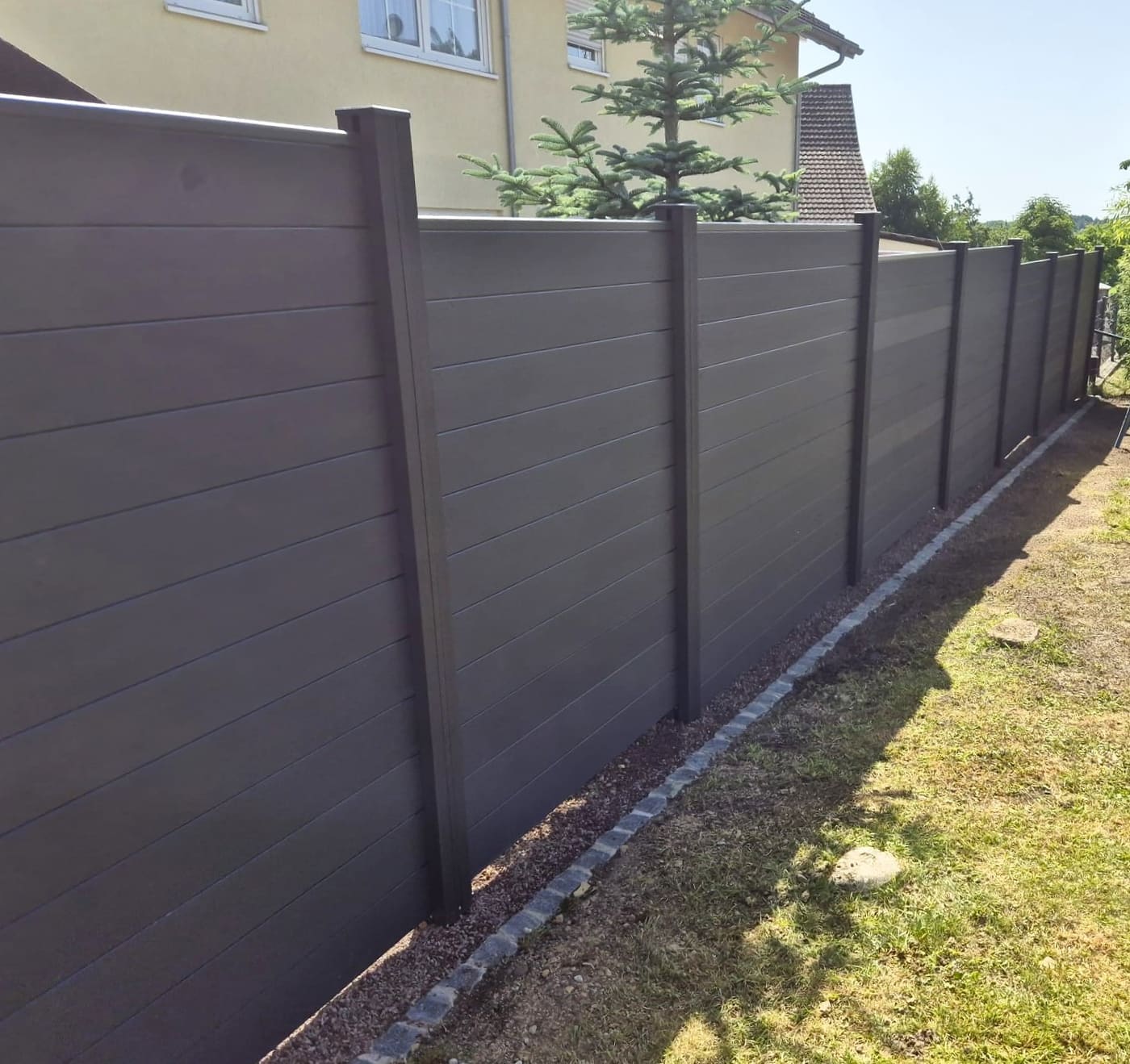 Sichtschutz mit Bepflanzung