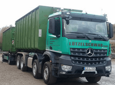 Transport von verarbeitetem Material